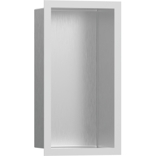 Настенная ниша Hansgrohe XtraStoris Individual с рамкой 30x15x10 см Matt White 56094700