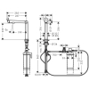  Змішувач Hansgrohe Aqittura M91 для кухонного миття Chrome 76802000
