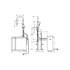 Змішувач кухонний Hansgrohe Aqittura M91 SodaSystem 210 1jet pull-out Sbox кухонний сет (76806670) Matt Black