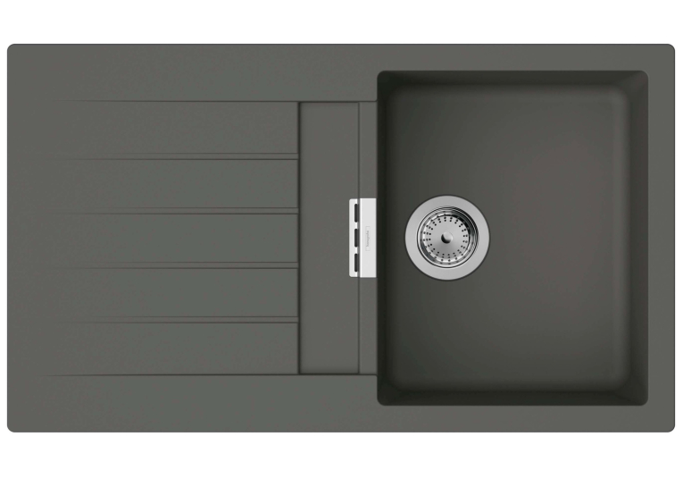 Кухонный комплект мойка со смесителем Hansgrohe  S520-F345 + Смеситель Hansgrohe Zesis M33, хром 43356800