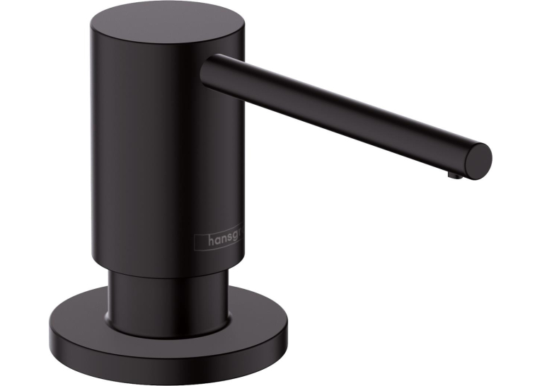 Кухонный комплект мойка со смесителем + дозатор Hansgrohe S520-F480 + Смеситель Hansgrohe Focus M41, чёрный графит - чорний мат 43358600