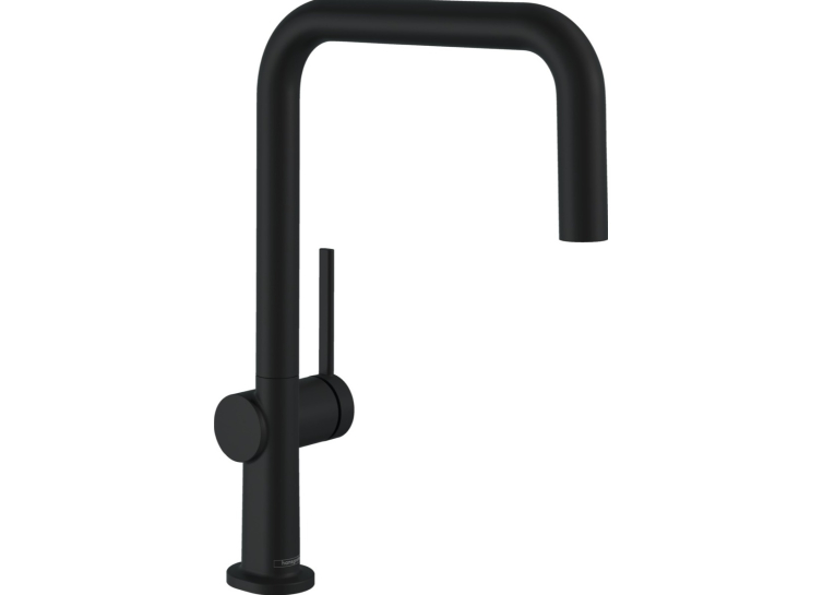 Кухонный комплект мойка со смесителем Hansgrohe S520-F510 + Смеситель Hansgrohe Talis M54, чёрный графит-чёрный 43359670