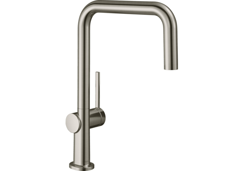 Кухонний комплект мийка із змішувачем Hansgrohe  S520-F510 + Змішувач Hansgrohe Talis M54, чорний графіт-сталь 43359800