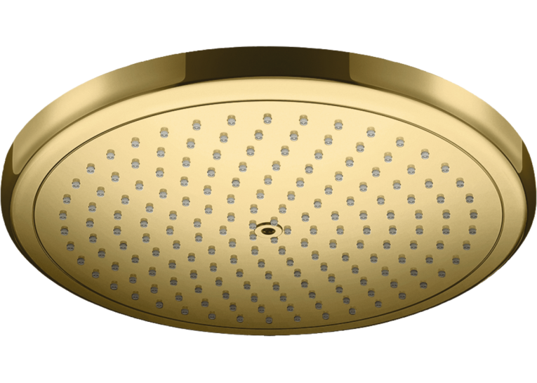Верхній душ Hansgrohe Croma 280 1jet Ecosmart 9 л/хв Polished Gold Optic 26221990