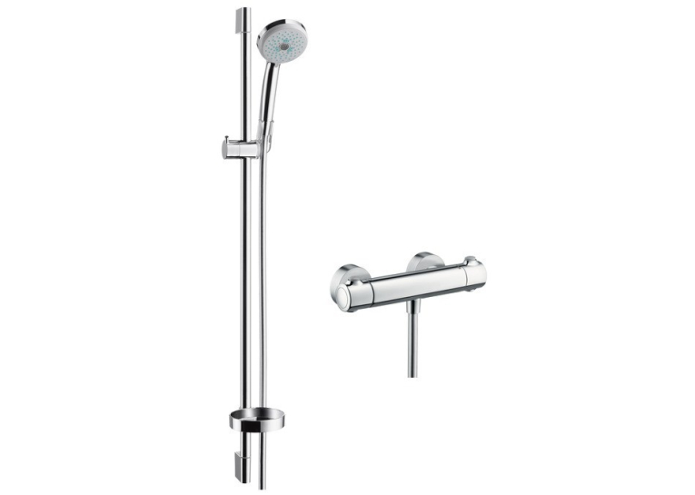 Душовий набір Hansgrohe Croma 100 Multi 0,9м + термостат 27085000
