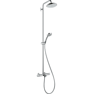 Душевая система Hansgrohe Croma 220 Showerpipe +термостат 27223000