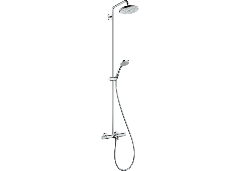 Душова система Hansgrohe Croma 220 Showerpipe + термостат 27223000