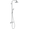 Душова система з термостатом Hansgrohe Croma Select E 180 2jet EcoSmart 27257400