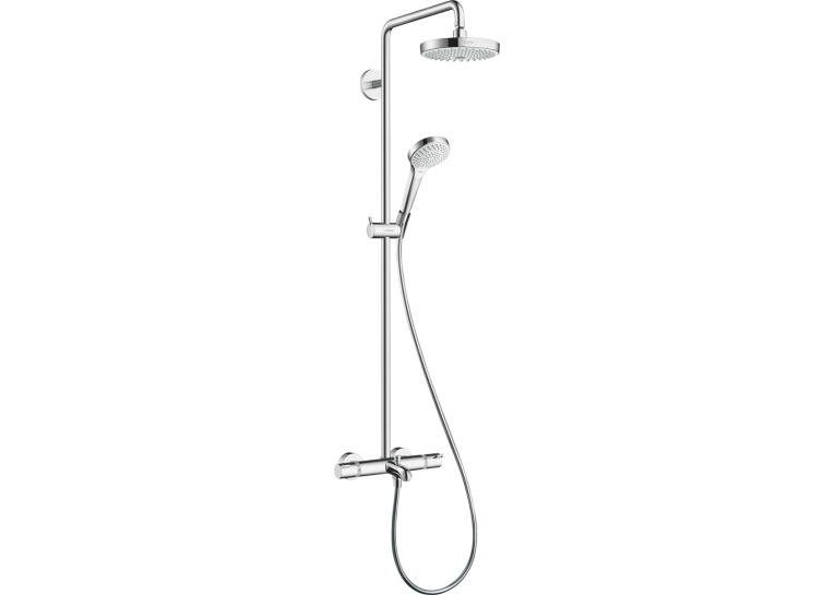 Душова система Hansgrohe Croma Select S 180 2-jet Showerpipe для ванни, хром ( 27351400 )