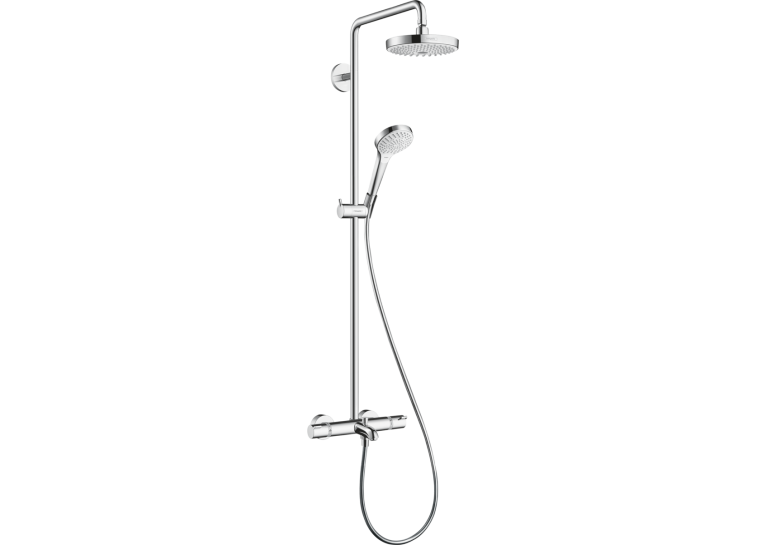 Душова система Hansgrohe Croma Select S 180 2-jet Showerpipe для ванни, хром ( 27351400 )