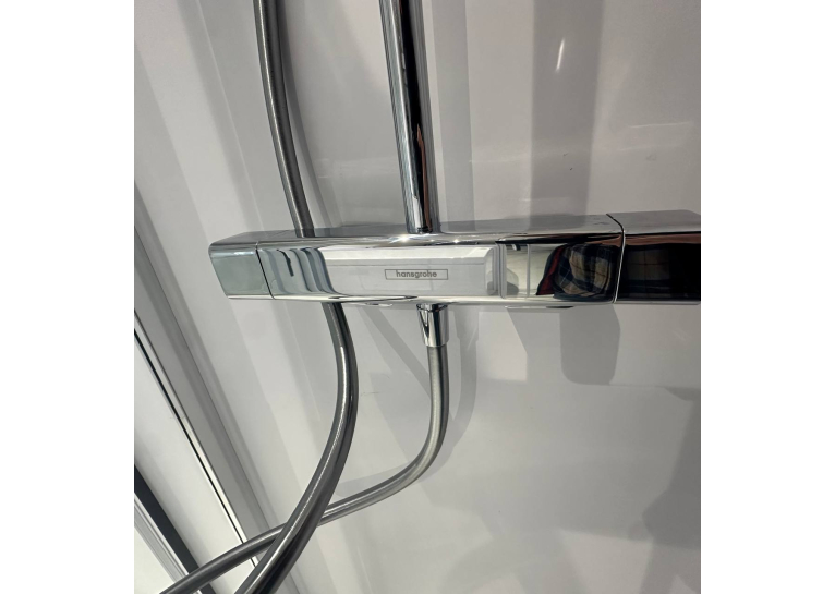 Душова система Hansgrohe Croma E душова система з термостатом, хром 27630000 (Пошкоджене пакування)