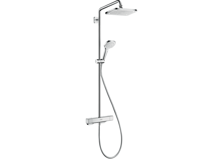 Душова система з термостатом Hansgrohe Croma E Showerpipe 280 1jet EcoSmart 27660000