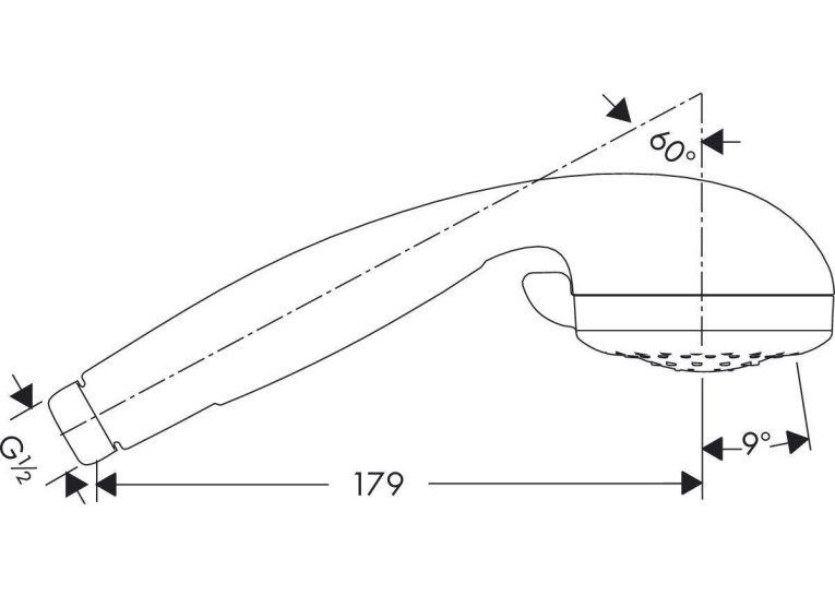 Ручний душ Hansgrohe Croma Variojet 28513000