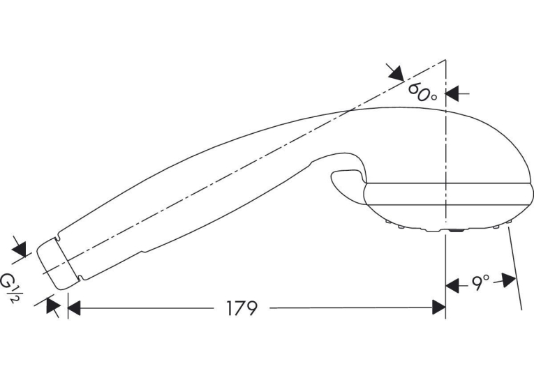 Ручной душ Hansgrohe Croma 28570000