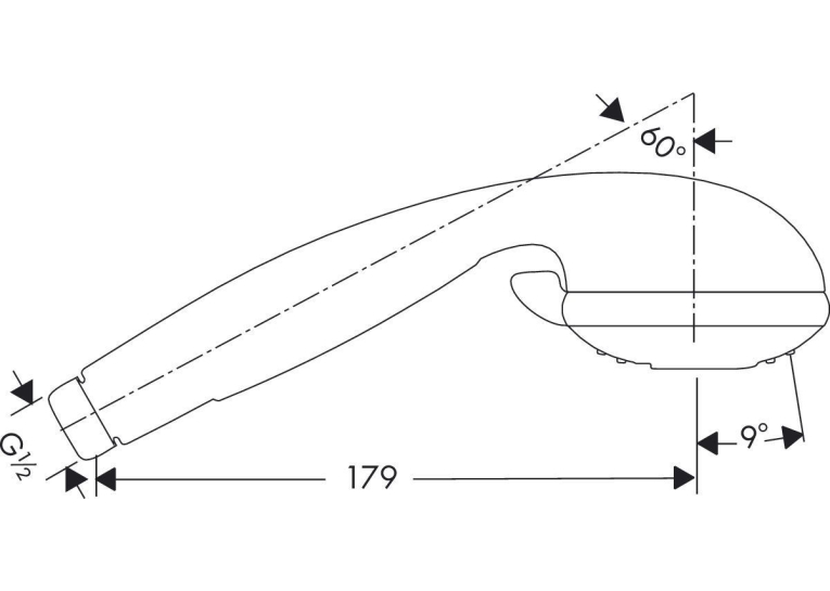 Ручной душ Hansgrohe Croma 28573000