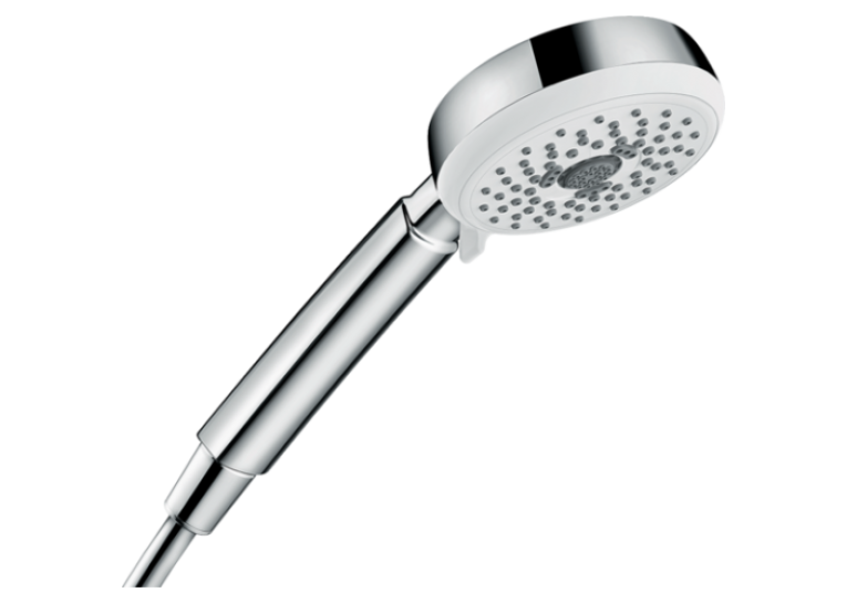 Ручной душ Hansgrohe Crometta 100 Multi EcoSmart белый/хром 26826400