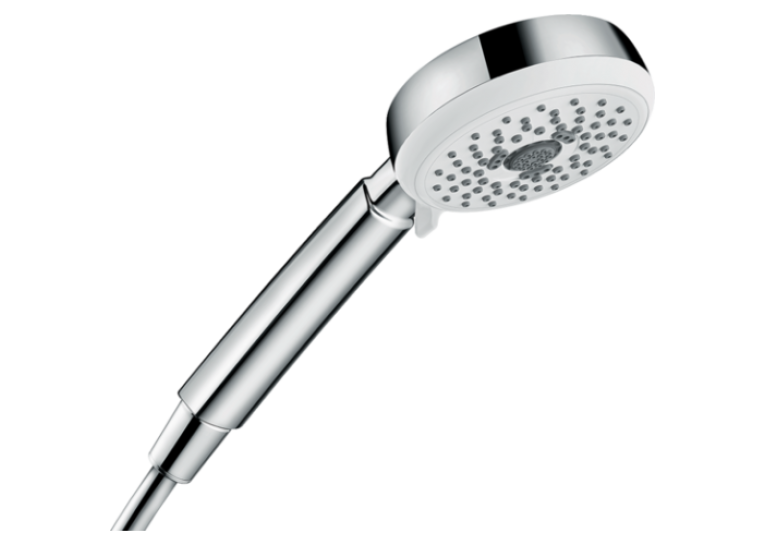 Ручний душ Hansgrohe Crometta 100 Multi EcoSmart білий/хром 26826400