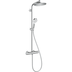 Душевая система с термостатом Hansgrohe Crometta S 240 1jet Showerpipe EcoSmart 27268000