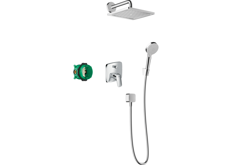 Душовий комплект Hansgrohe Crometta E 240 1jet Logis 8в1 27957000 хром