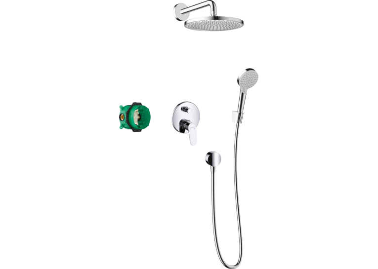 Душовий комплект Hansgrohe Crometta S 240 1jet Focus 8в1 27958000 хром