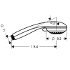 Ручний душ Hansgrohe Crometta 85 multi 28563000