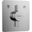 Змішувач прихованого монтажу Hansgrohe DuoTurn Q на 2 функції, Chrome 75414000