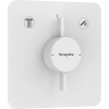 Душевой комплект білий матовий  Hansgrohe  DuoTurn Q   Pulsify Е 260 1jet   8в1 White   24330700