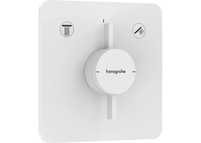 Душевой комплект білий матовий  Hansgrohe  DuoTurn Q   Pulsify Е 260 1jet   8в1 White   24330700