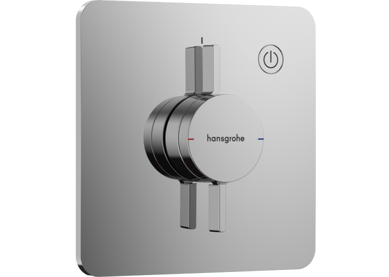 Змішувач прихованого монтажу Hansgrohe DuoTurn Q на 1 функцію, Chrome 75614000