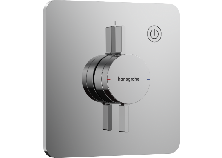 Смеситель скрытого монтажа Hansgrohe DuoTurn Q на 1 функцию, Chrome 75614000
