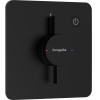 Змішувач прихованого монтажу Hansgrohe DuoTurn Q на 1 функцію, Matt Black 75614670