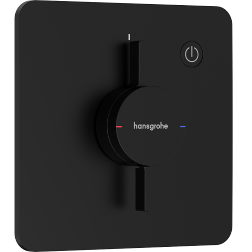 Змішувач прихованого монтажу Hansgrohe DuoTurn Q на 1 функцію, Matt Black 75614670