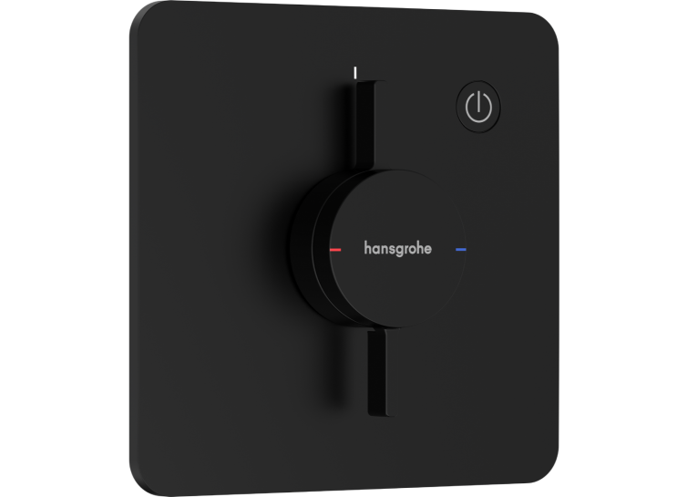 Смеситель скрытого монтажа Hansgrohe DuoTurn Q на 1 функцию, Matt Black 75614670