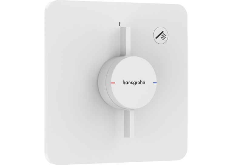 Змішувач прихованого монтажу Hansgrohe DuoTurn Q на 1 функцію, Matt White 75614700