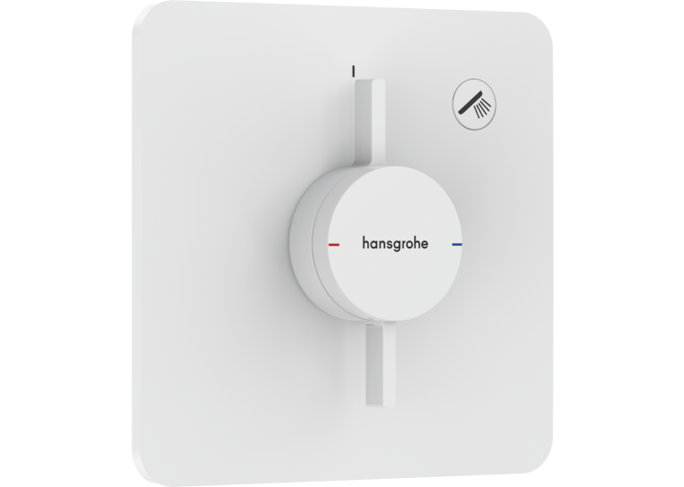 Змішувач прихованого монтажу Hansgrohe DuoTurn Q на 1 функцію, Matt White 75614700