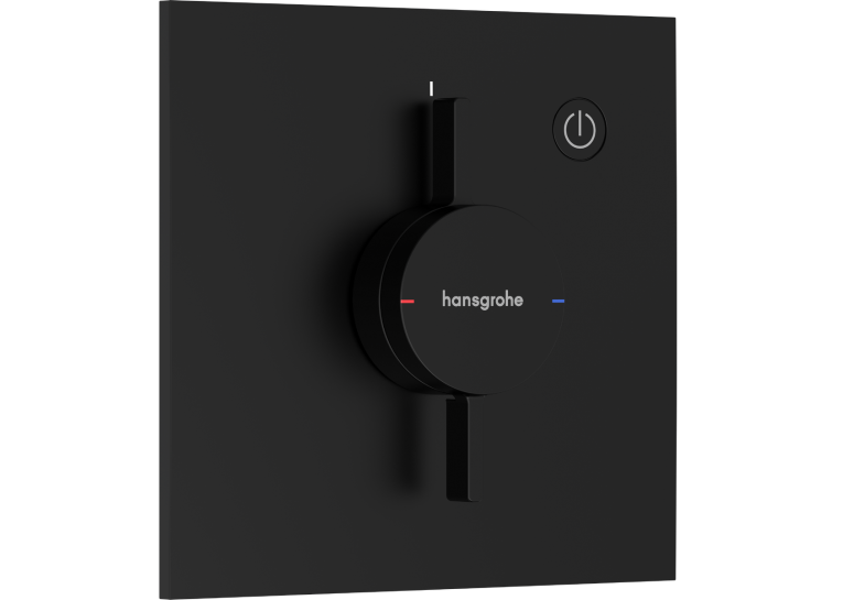 Змішувач прихованого монтажу Hansgrohe DuoTurn E на 1 функцію, Matt Black 75617670