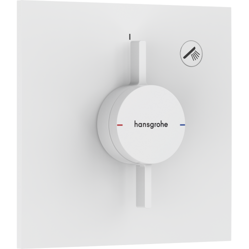 Змішувач прихованого монтажу Hansgrohe DuoTurn E на 1 функцію, Matt White 75617700