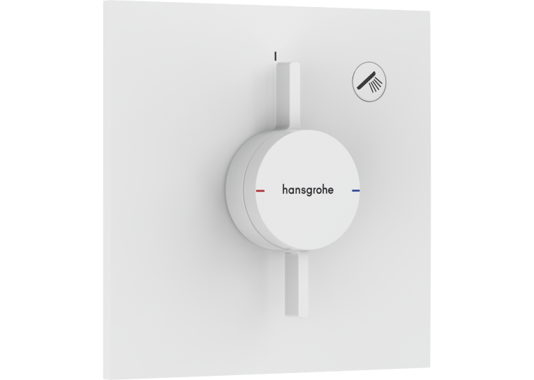 Змішувач прихованого монтажу Hansgrohe DuoTurn E на 1 функцію, Matt White 75617700