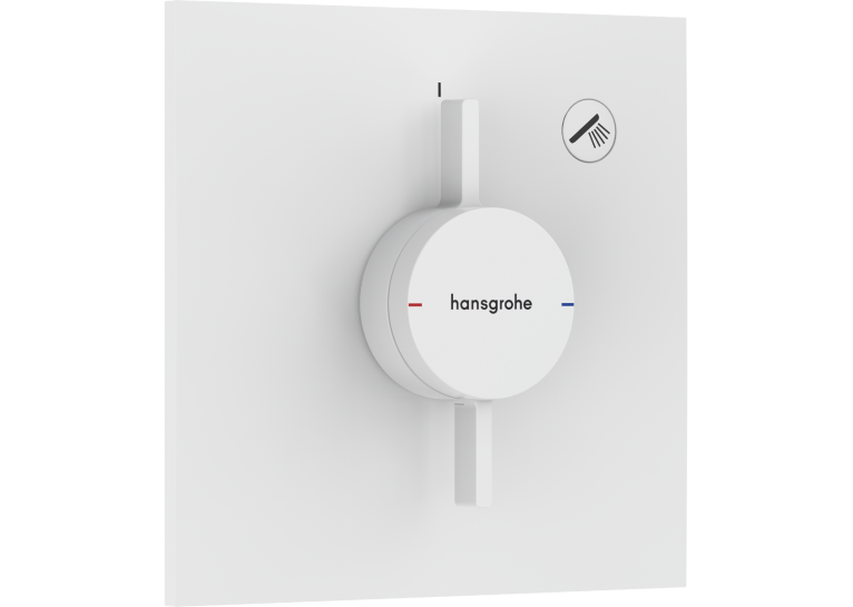Змішувач прихованого монтажу Hansgrohe DuoTurn E на 1 функцію, Matt White 75617700