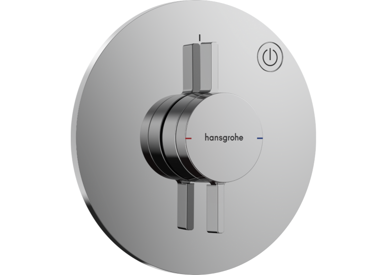 Змішувач прихованого монтажу Hansgrohe DuoTurn S на 1 функцію, Chrome 75618000
