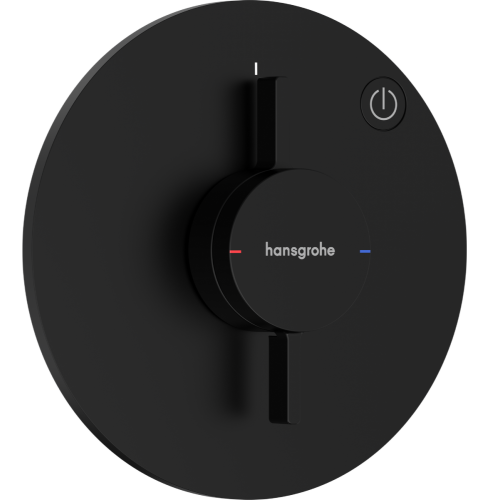 Змішувач прихованого монтажу Hansgrohe DuoTurn S на 1 функцію, Matt Black 75618670