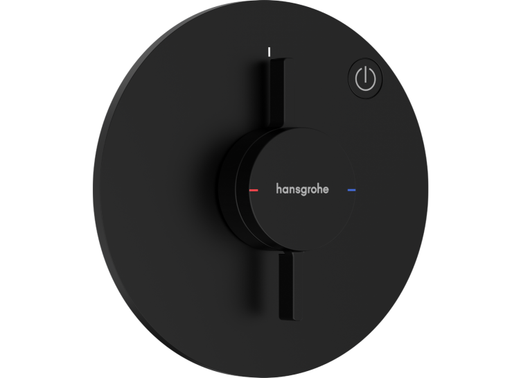 Змішувач прихованого монтажу Hansgrohe DuoTurn S на 1 функцію, Matt Black 75618670