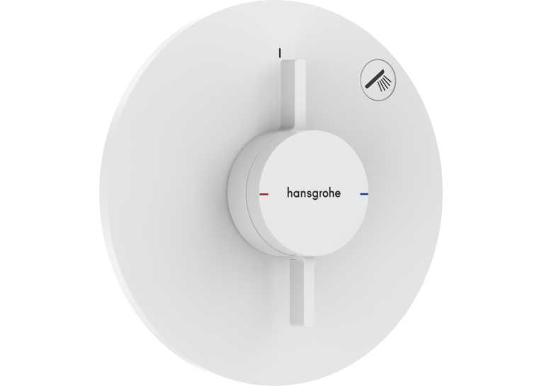 Змішувач прихованого монтажу Hansgrohe DuoTurn S на 1 функцію, Matt White 75618700