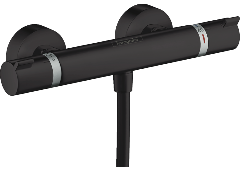 Термостат для душу Hansgrohe Ecostat Comfort, чорний 13116670