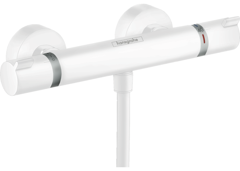 Термостат для душа Hansgrohe Ecostat Comfort, белый матовый 13116700