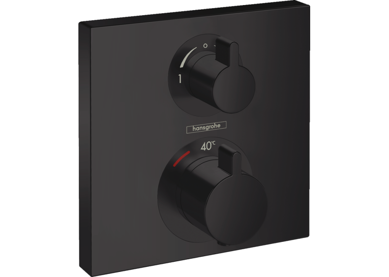 Термостат для душа Hansgrohe Ecostat Square Matt Black 15714670