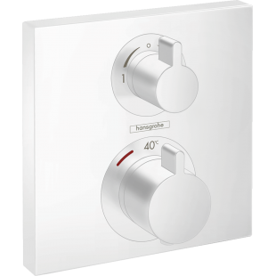 Термостат для душа Hansgrohe Ecostat Square Matt White 15714700