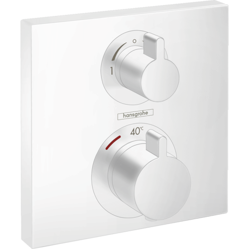 Термостат для душу Hansgrohe Ecostat Square Matt White 15714700