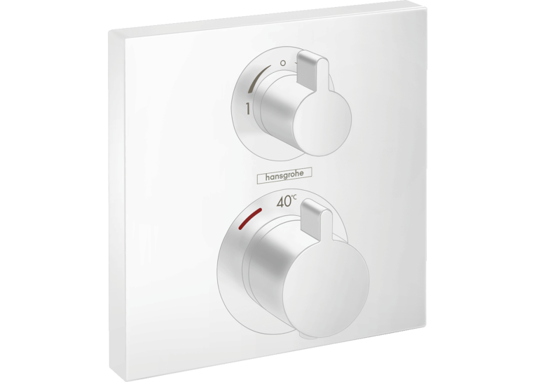 Термостат для душу Hansgrohe Ecostat Square Matt White 15714700
