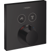 Термостат для душа Hansgrohe ShowerSelect Matt Black 15763670